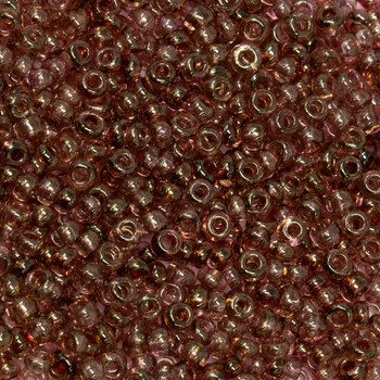 Size 8 Czech Seed Beads -- 1066 Rose Glow