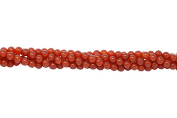 Carnelian Grade A Polished 8mm Round