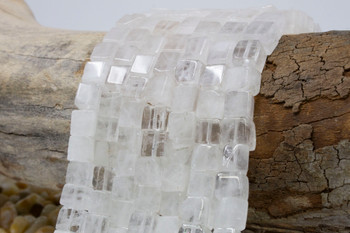 Crystal Quartz Polished 8mm Cube