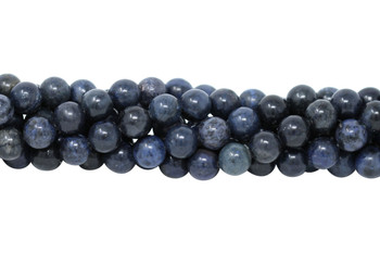 Dumortierite Grade A Polished 10mm Round