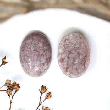 Phosphosiderite Polished 13x18mm Oval Cabochon