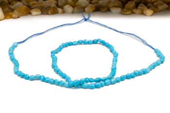 Sleeping Beauty Turquoise Polished 3-4mm Pebble