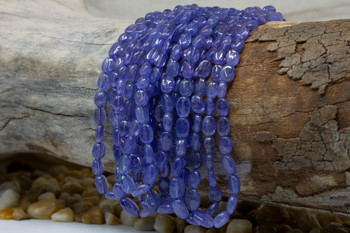 Tanzanite Polished 5-8mm Graduated Ovals