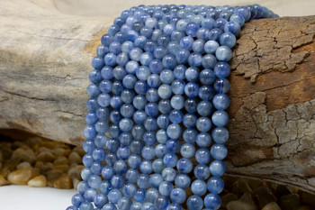 Blue Kyanite A Grade Polished 6-7mm Round