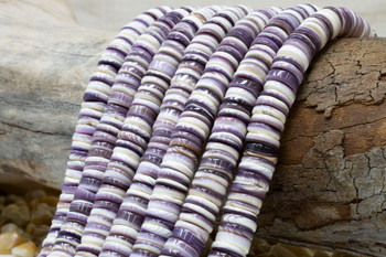Wampum Shell 10mm Heishi