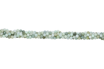 Burmese Jade Polished 6mm Faceted Round