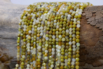 Dendritic Agate Polished 3mm Faceted Round