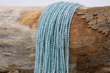 Light Apatite Polished 2mm Faceted Round