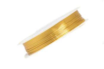24 Gauge Craft Wire - 6.5 Meters - 14kt Gold Plated Copper