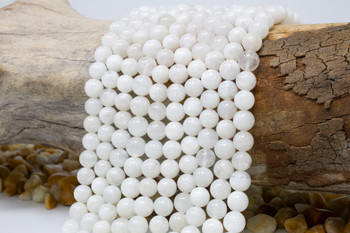 Rainbow Moonstone Polished 8mm Round