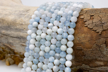 Aquamarine Polished 6mm Round