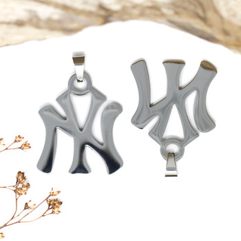 Stainless Steel 27mm New York Pendant