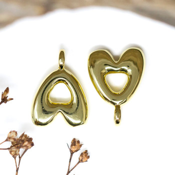 18kt Gold Plated Letter "A" Charm