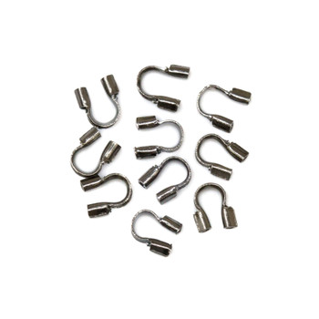 Gunmetal Plated Cable Thimbles .031" Hole - 10 Pieces