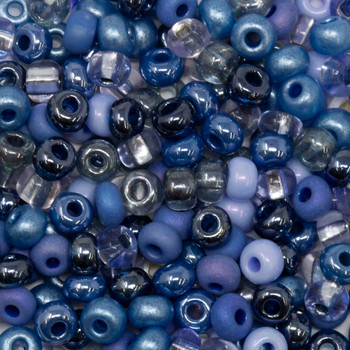 Size 6 Czech Seed Beads -- 1257 Regency Wedgewood
