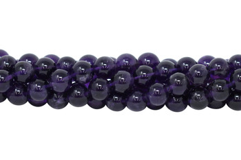 Amethyst A Grade Polished 8mm Round