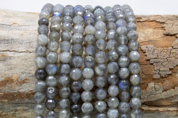 Labradorite A Grade Polished 6mm Faceted Round