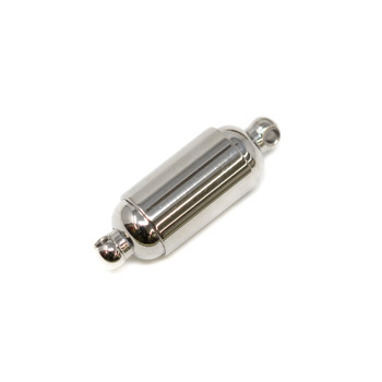 Stainless Steel 23x7.5mm Magnetic Tube Clasp