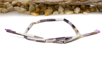 Wampum Shell 4x14mm Tube