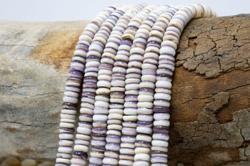 Wampum Shell 6mm Heishi