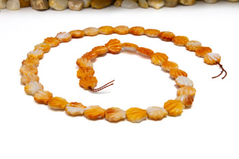 Spiny Oyster Polished 10mm Orange Shell
