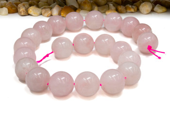Rose Quartz Polished 18mm Round