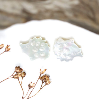 Mother of Pearl A Grade Polished 11x14mm Hedgehog Bead