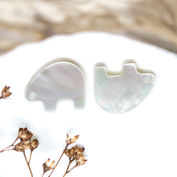 Mother of Pearl A Grade Polished 12x15mm Zuni Bear Bead