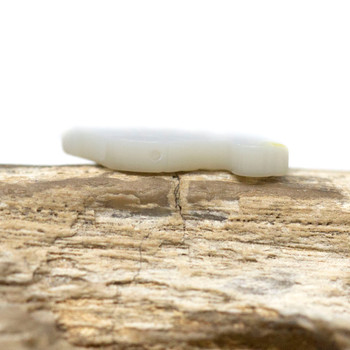 Mother of Pearl A Grade Polished 11x21mm Turtle Bead