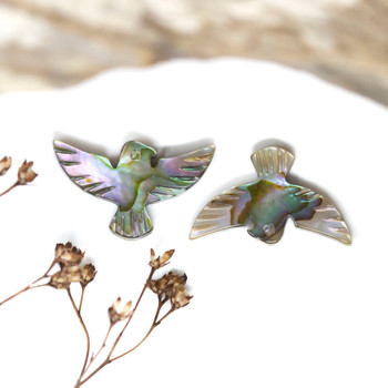 Abalone Polished 20mm Thunderbird Bead