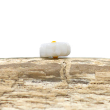 Natural Shell 6mm Daisy Flower