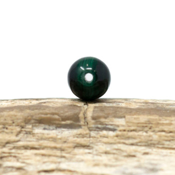 Malachite Polished 8mm Drop Bead