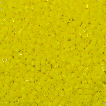 Delicas Size 15 Miyuki Seed Beads -- 721 Opaque Yellow