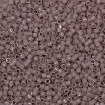 Delicas Size 15 Miyuki Seed Beads -- 728 Opaque Lilac