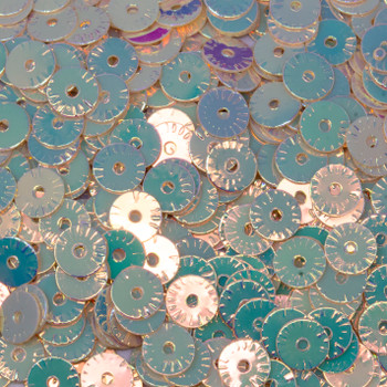 Sequin Beads 6mm Cream AB - Pack of 20 Grams