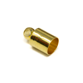Gold Plated 5mm End Cap