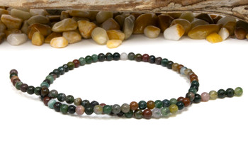 Fancy Jasper Polished 4mm Round