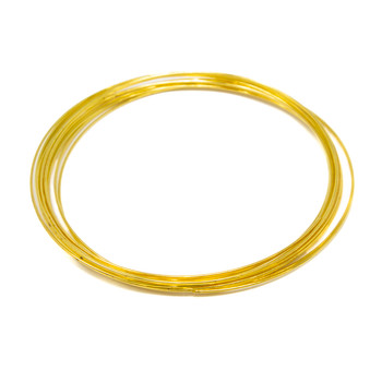 Necklace Size Memory Wire - Gold Plated