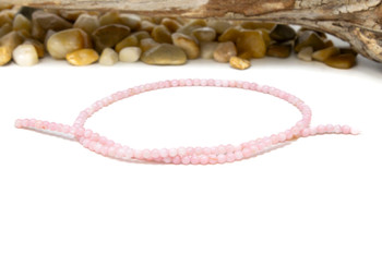 Natural Shell Pastel Pink 3mm Polished Round