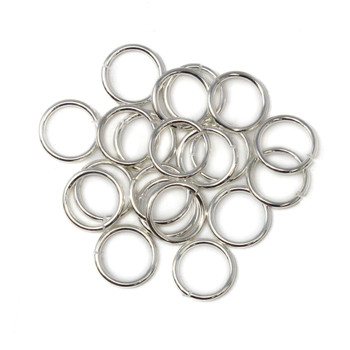 Sterling Silver 7mm Round 20 Gauge OPEN Jump Rings - 20 Pieces