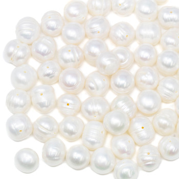 Freshwater Pearl White 9-10mm Potato - Sold Individually