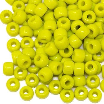 Forte Bead - Lime Glass - Sold Individually