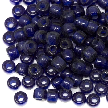 Forte Bead - Dark Blue Glass - Sold Individually