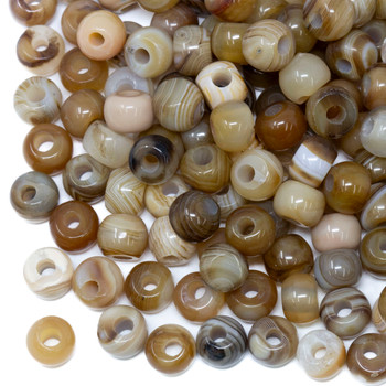 Forte Bead - Botswana Agate - Sold Individually