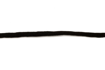 Parachute Cord 4mm 7 Strand Core Polyester -  Black