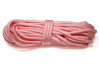 Parachute Cord 4mm 7 Strand Core Polyester -  Pink - 33 ft