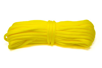 Parachute Cord 4mm 7 Strand Core Polyester -  Yellow - 33 ft