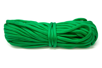 Parachute Cord 4mm 7 Strand Core Polyester -  Green - 33 ft