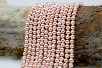 South Sea Shell Pearl Pink 6mm Round
