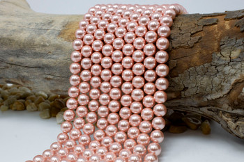 South Sea Shell Pearl Pink 8mm Round